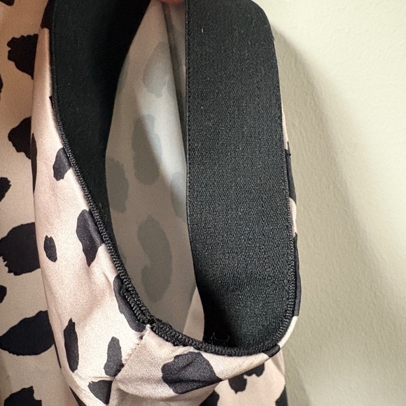 Silk Leopard Print Midi Skirt - Picture 3 of 7